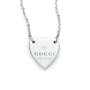 Authentic Gucci heart necklace